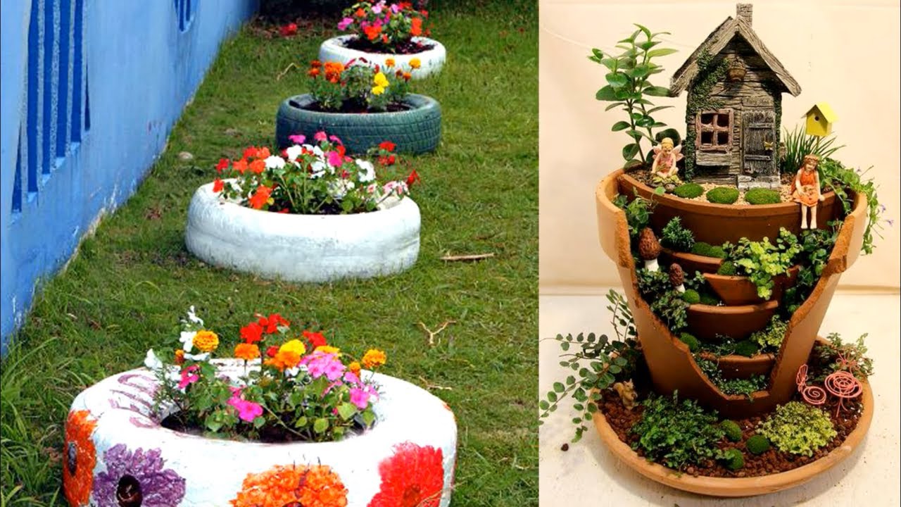 Garden decoration Ideas Home made 2018