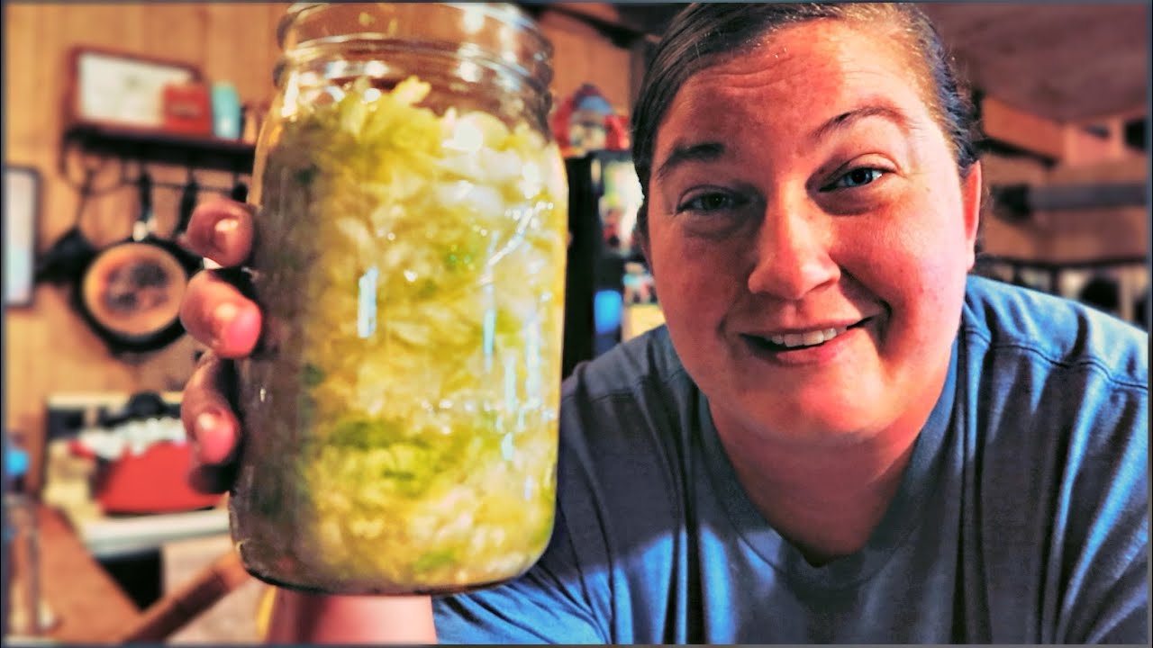 FUN In The Kitchen | Fermented Cabbage + Gardening TIps