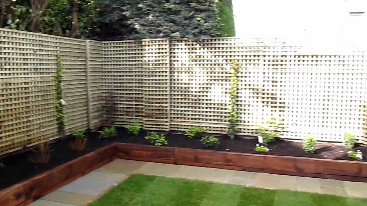 Lanscaping contract and garden design for Foxrock, Co Dublin.