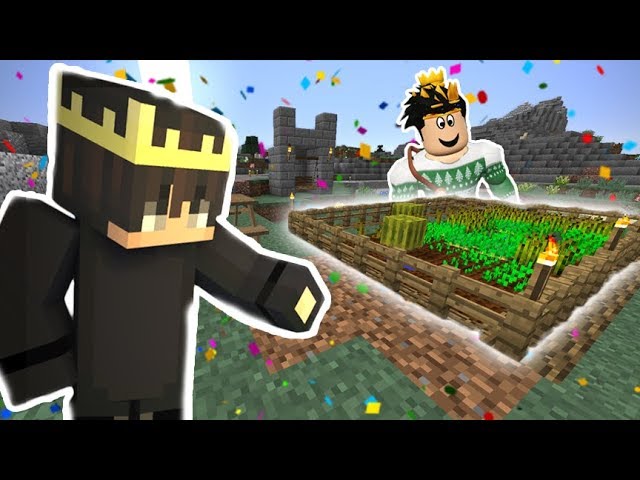 OUR WEEKLY MINECRAFT VIDEO BECAUSE NO BLOXBURG IDEA AGAIN we gardening