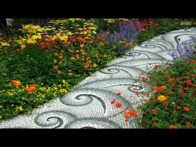 House and Garden  Beautiful Garden Walkway Design Ideas