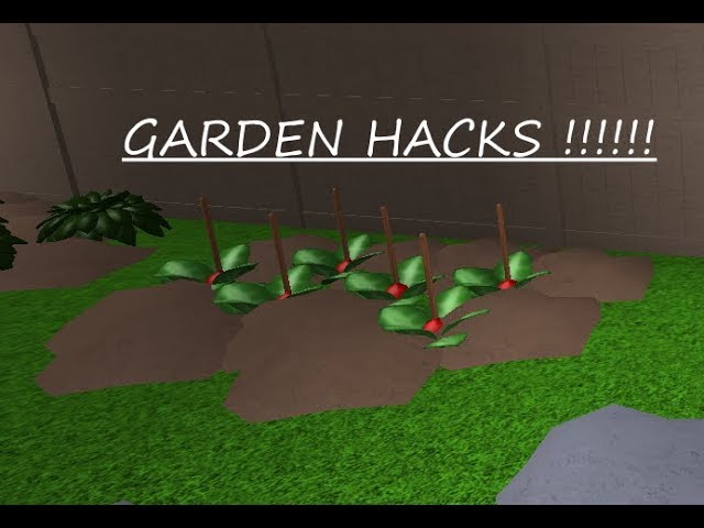 WELCOME TO BLOXBURG GARDEN HACKS !!!