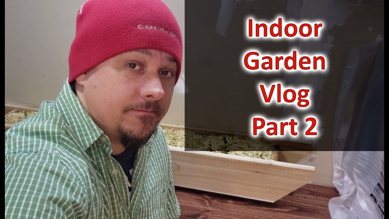 Gardening Indoors Vlog  Part 2 of 10