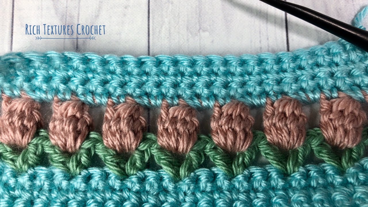 Crochet Flower Garden Stitch