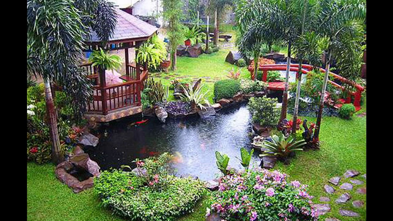 Tropical garden design ideas