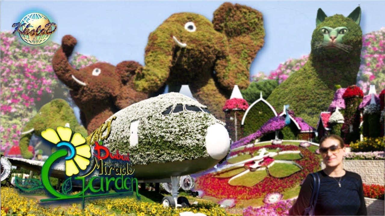 Dubai Miracle Garden/Largest natural flower garden(4K)
