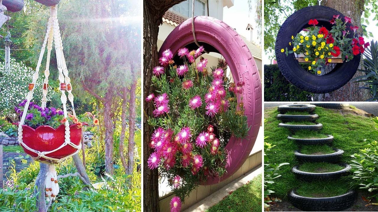 30 Impressive DIY Tire Planters Ideas for Your Garden To Amaze Everyone | garden ideas