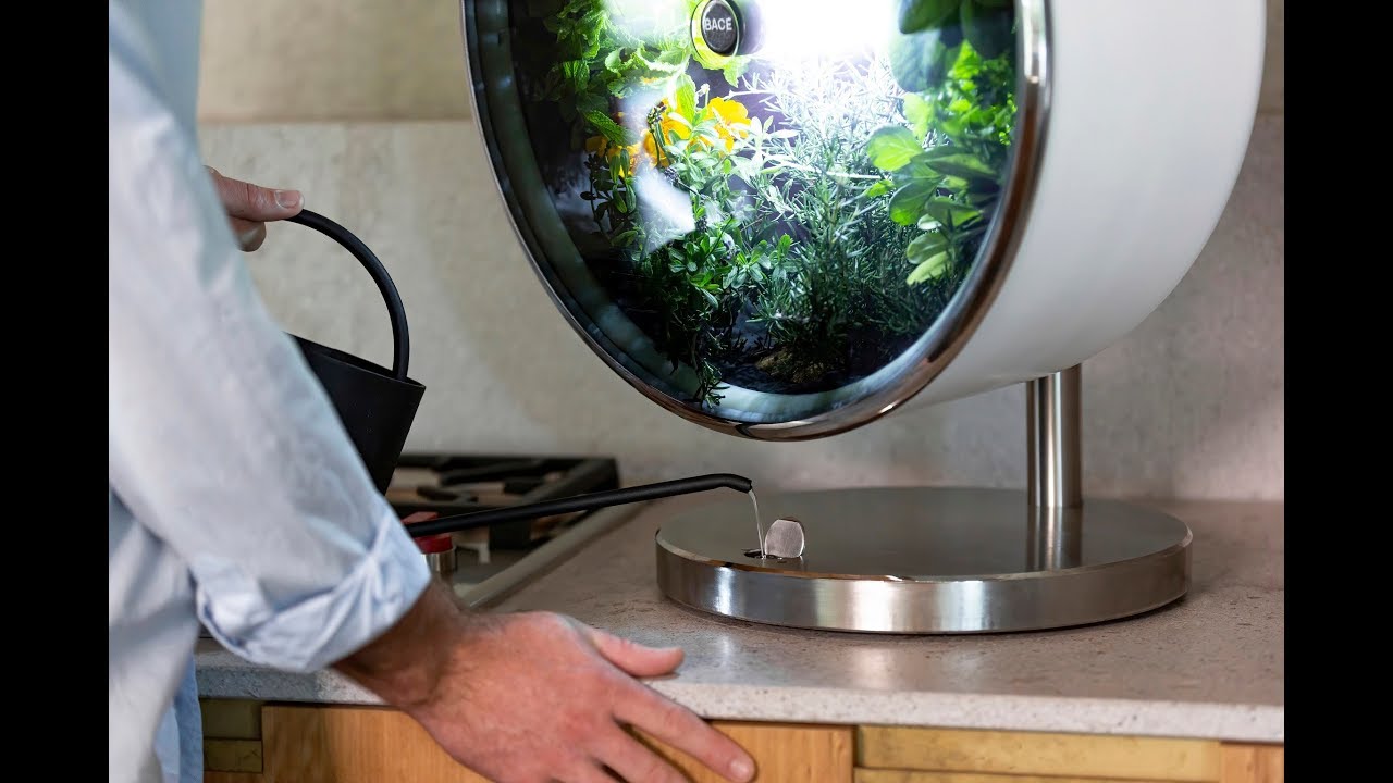 Rotofarm: A Beautiful NASA-Inspired Indoor Garden