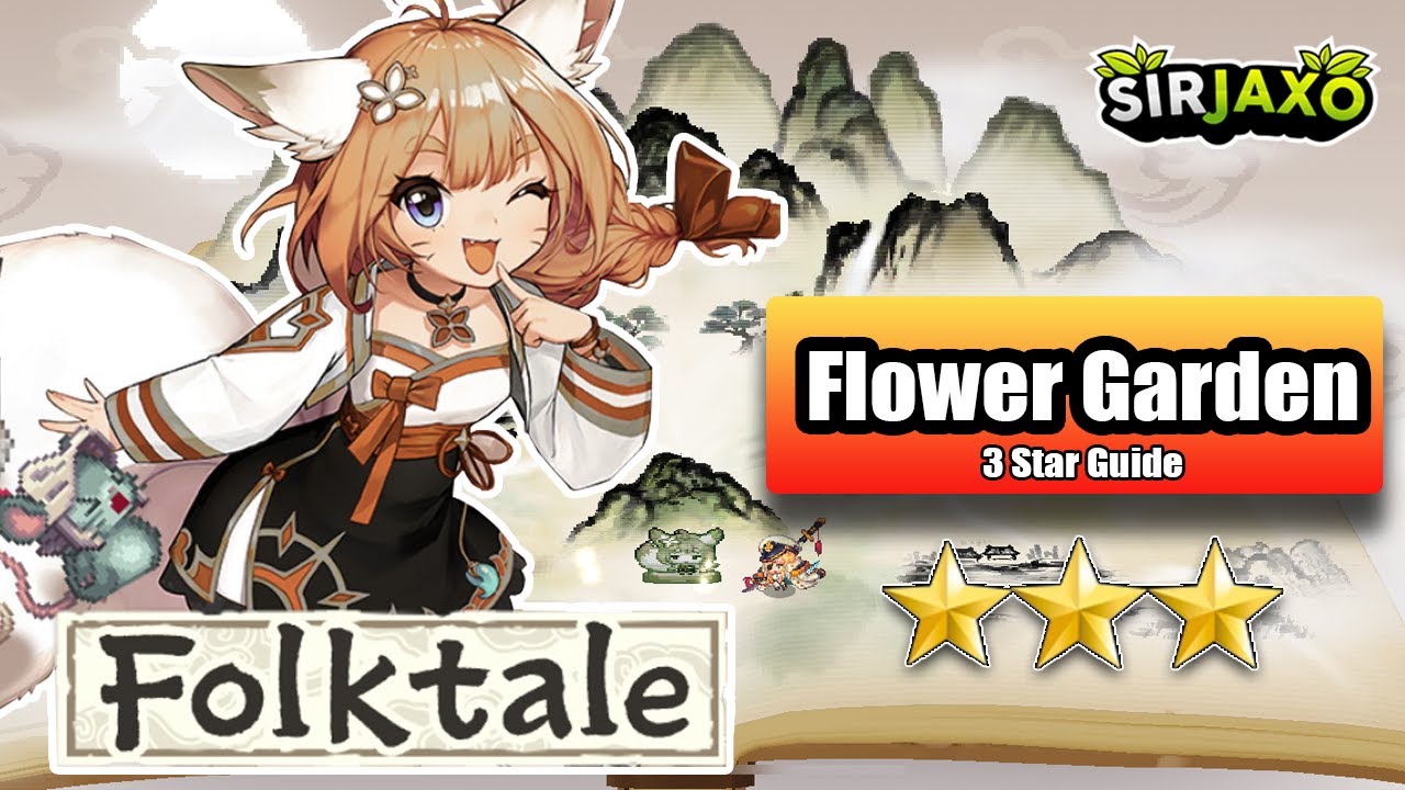 Folktale Flower Garden Guide (3 Stars) Guardian Tales