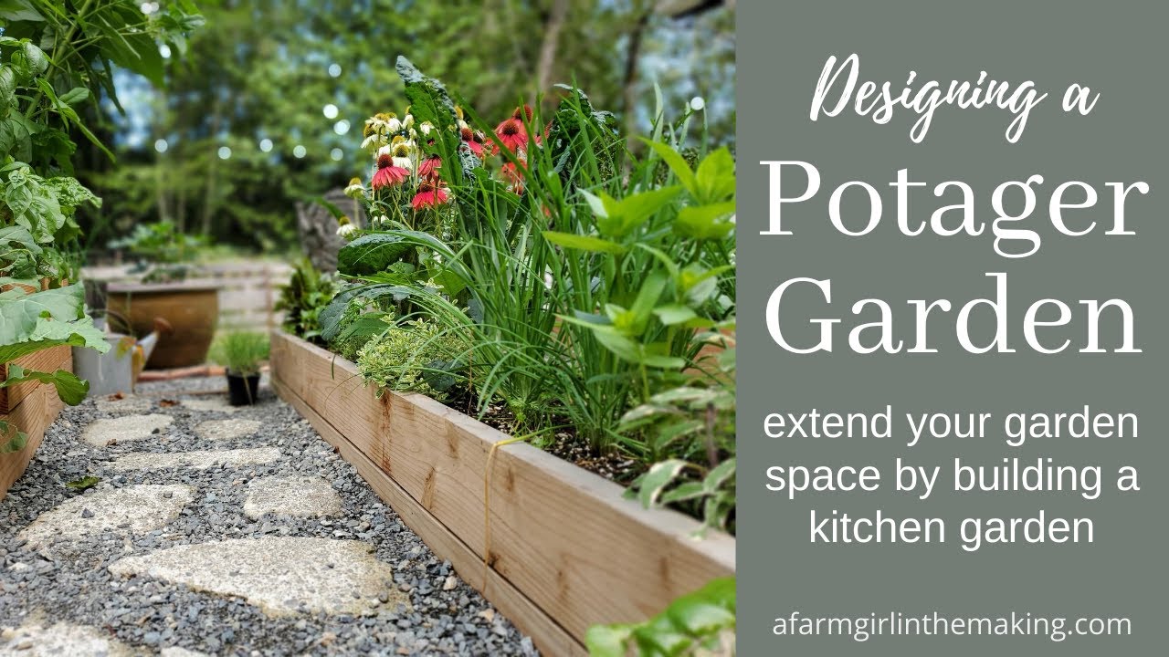 Potager Garden Design for Small Space Living