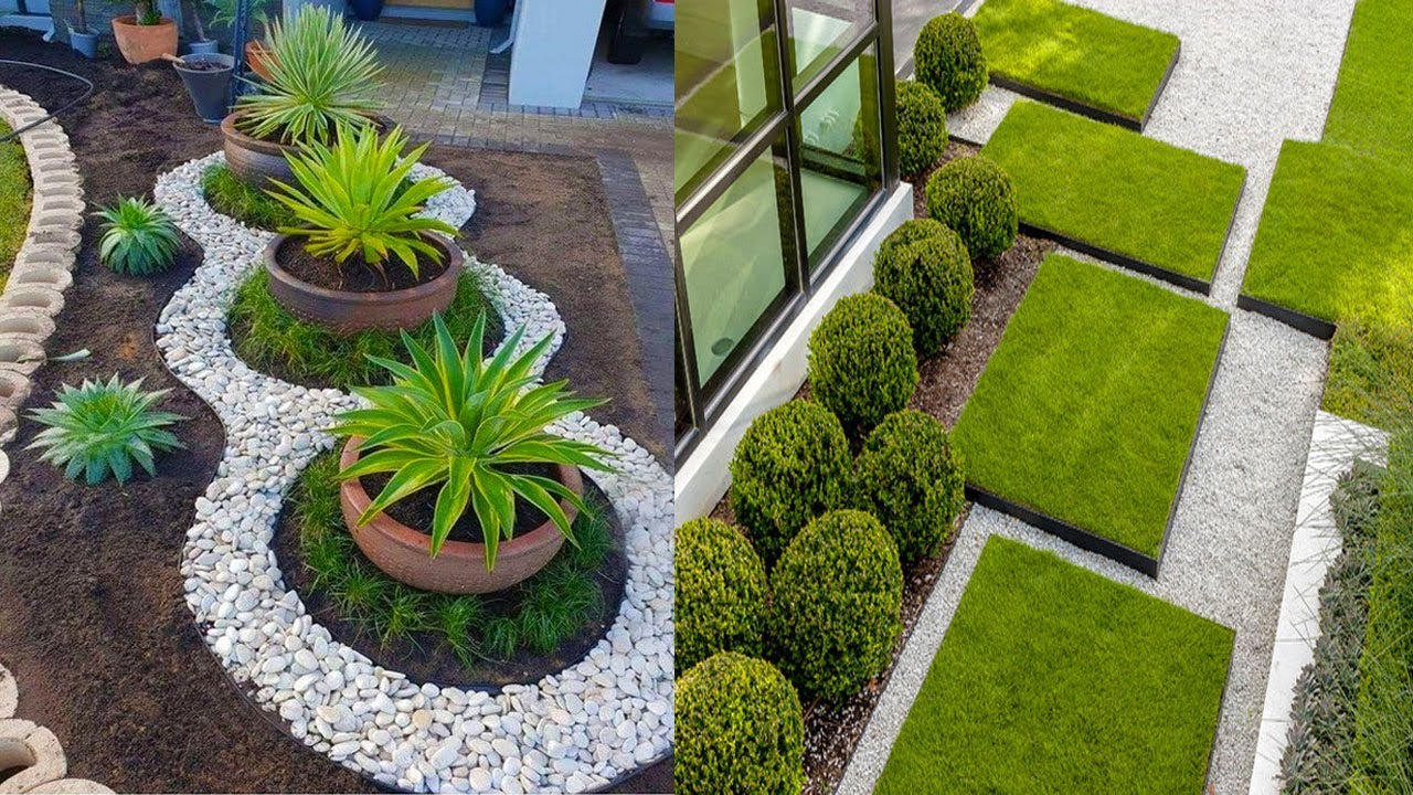 Small Landscaping Garden Design Ideas | Modern Garden Design Ideas | Outdoor Garden Lawn Design
