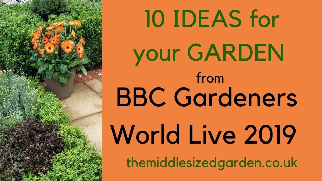 Ideas for your garden from BBC Gardeners World Live 2019