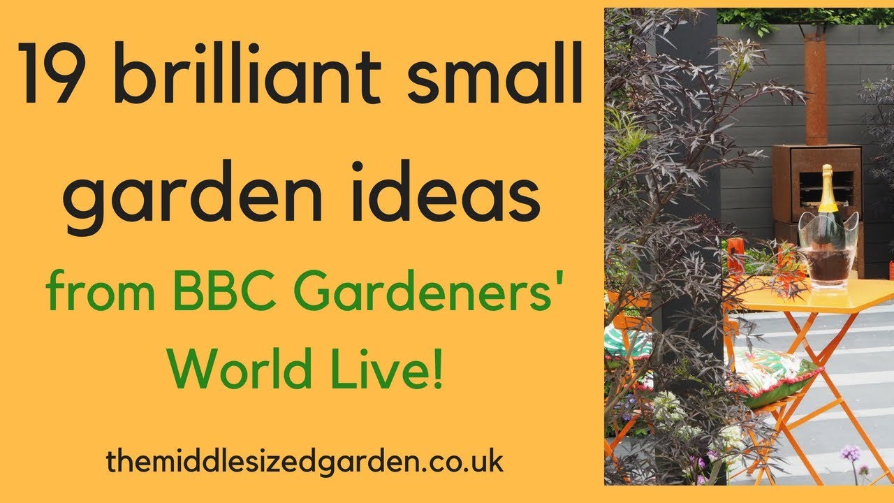 19 brilliant small garden ideas from BBC Gardeners World Live!