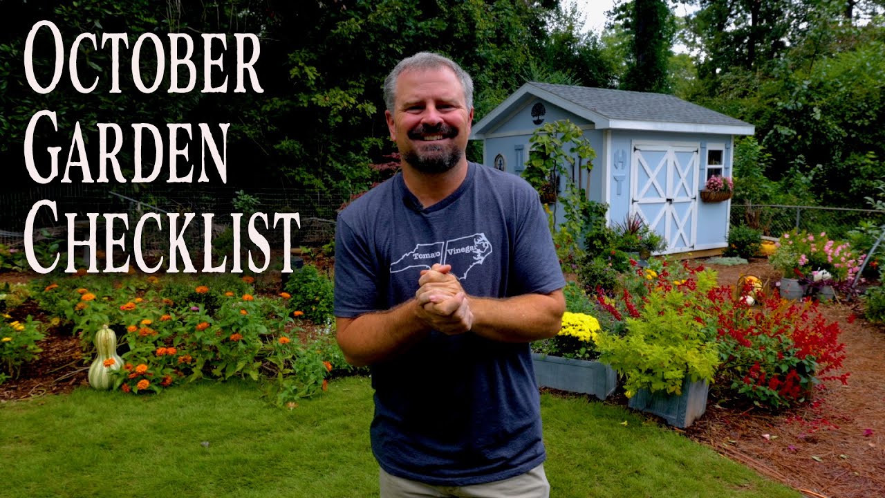 October Garden Checklist  Fall Gardening Tips