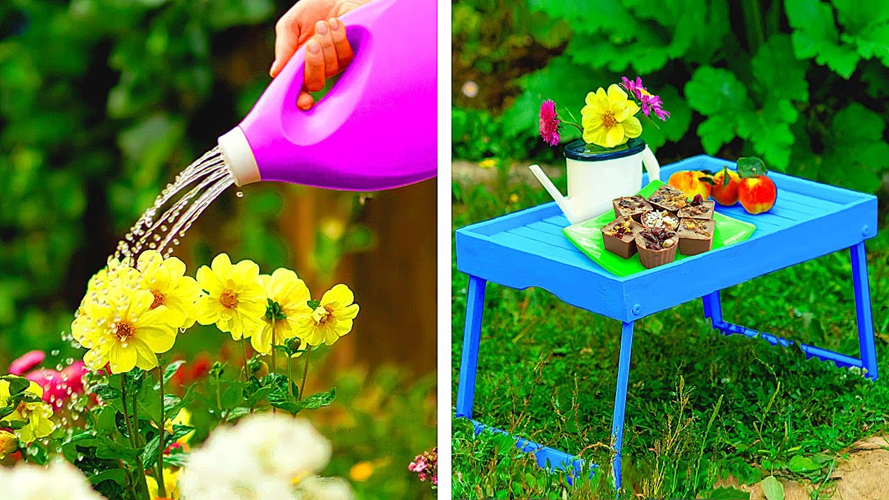Useful GARDENING Hacks You Need to Try || Amazing Ideas to Decorate Your Backyard!
