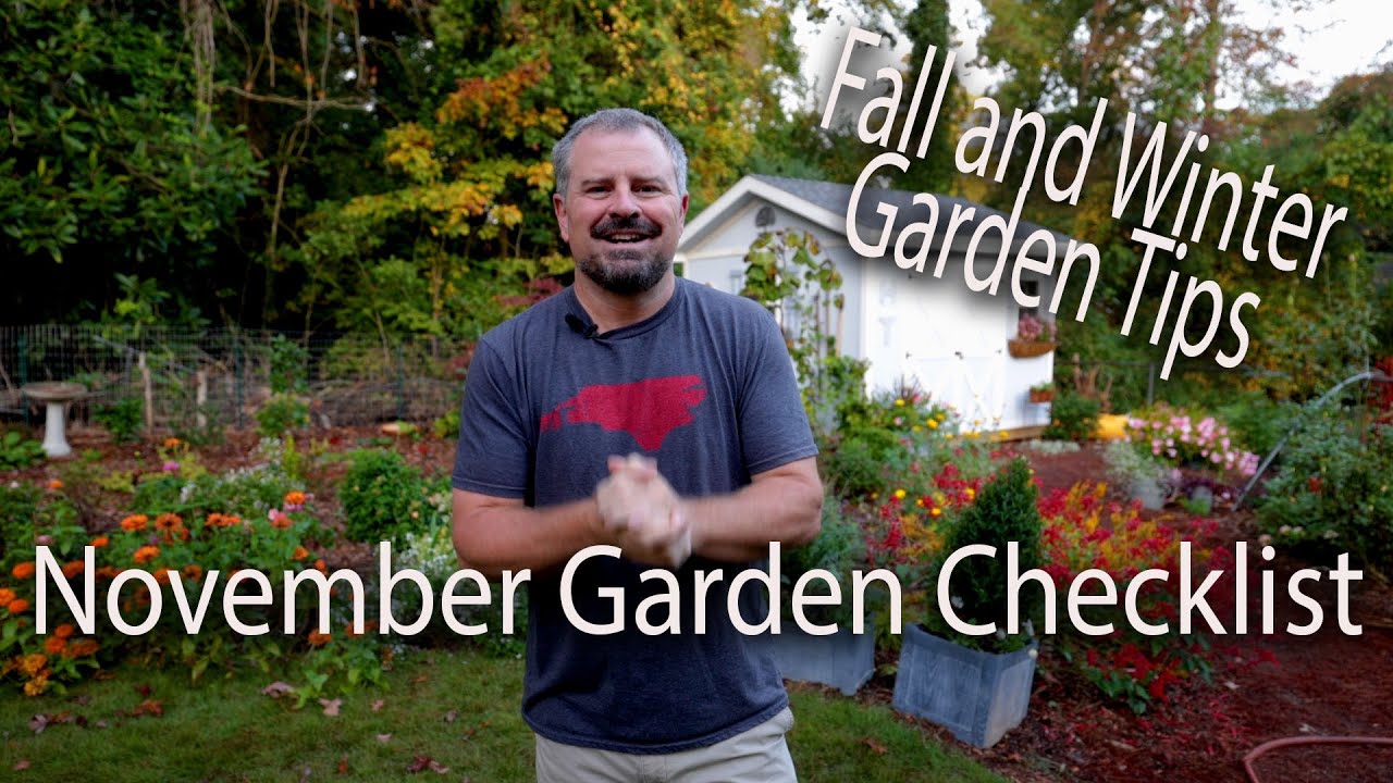 November Garden Checklist – Fall and Winter Gardening Tips