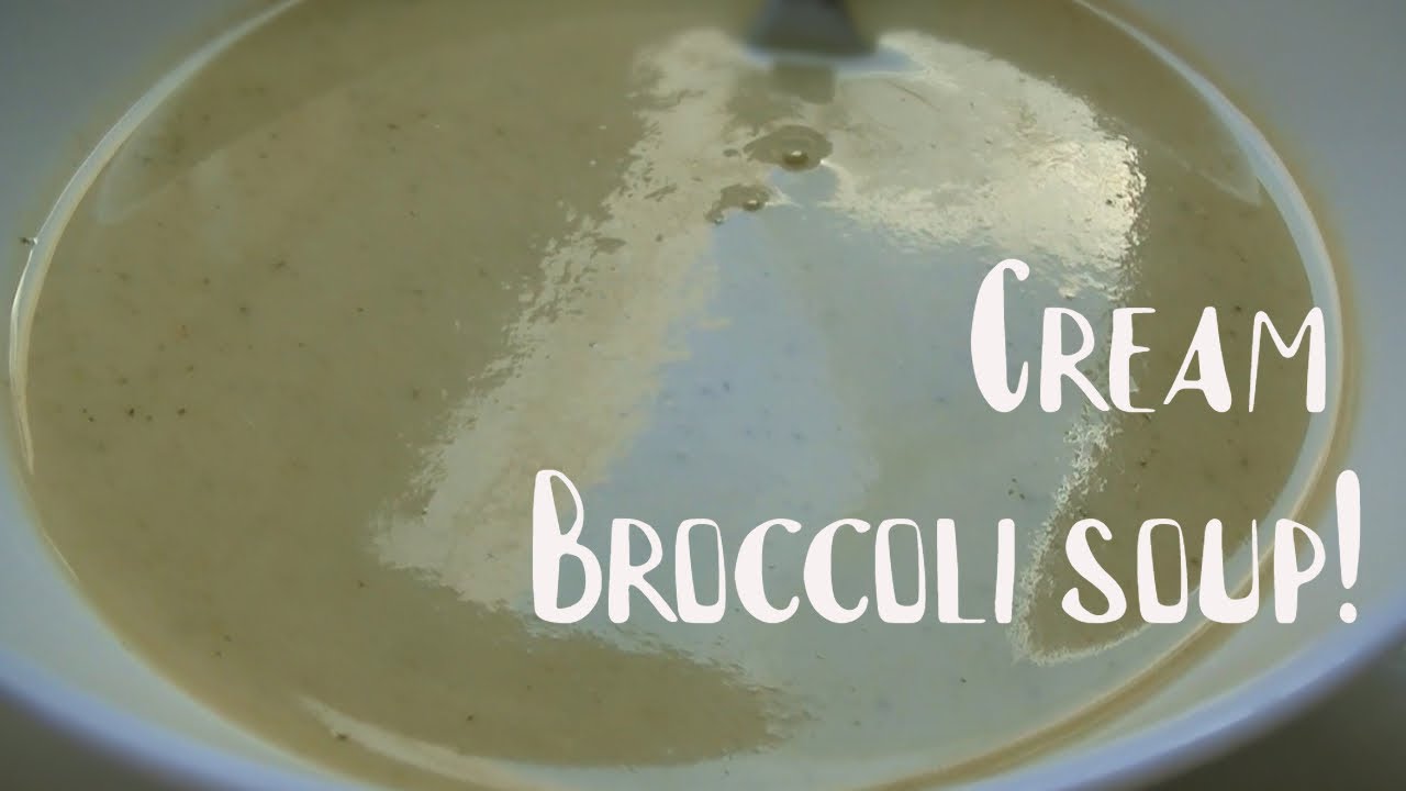 Homemade Cream Broccoli Soup  Easy & Simple Recipe  Gardening For Beginners  Healthy recipe